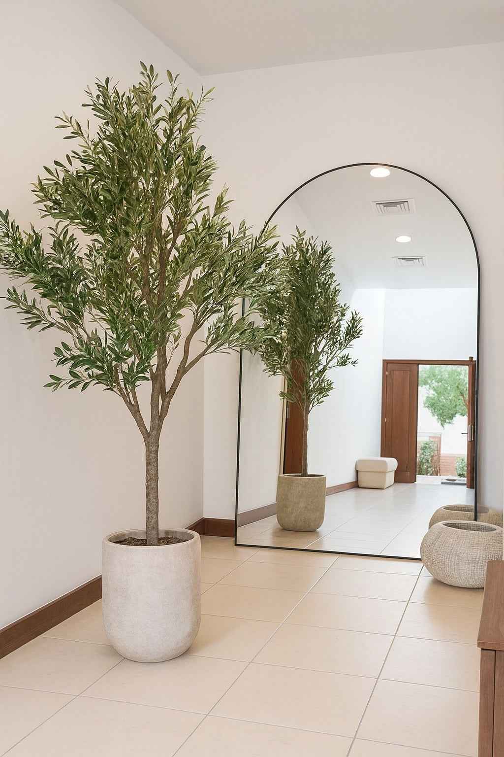 Miroir XXL Arqué Noir - The Miroir - The Miroir