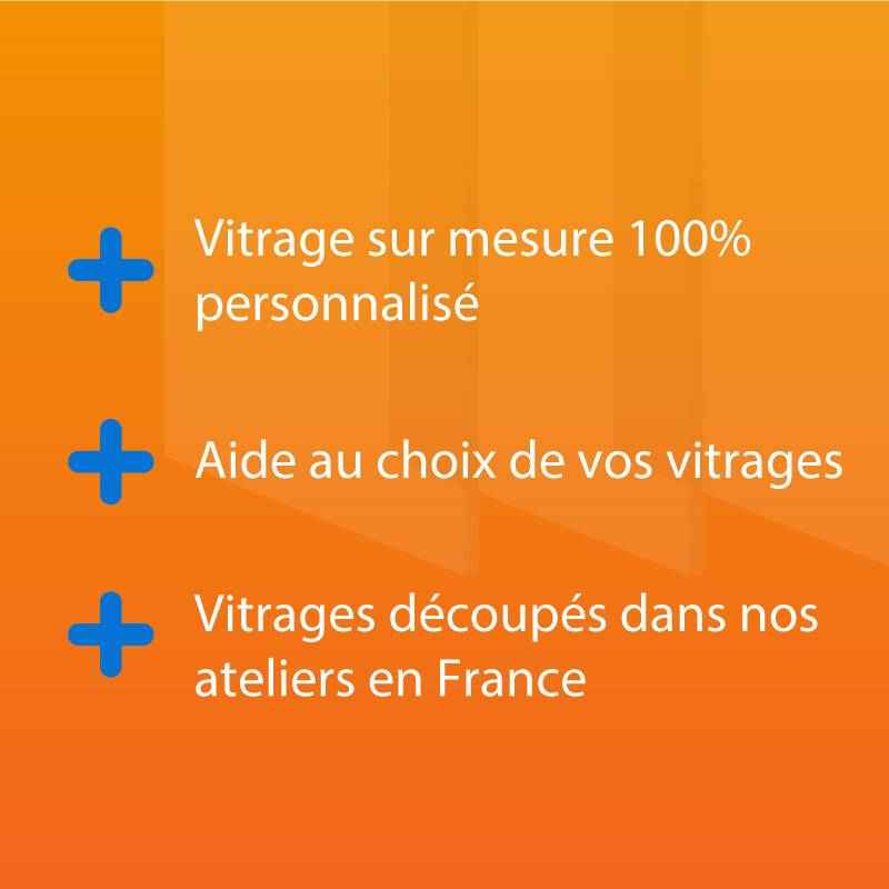 Verre Feuilleté Trempé 55.2 pour Garde-Corps