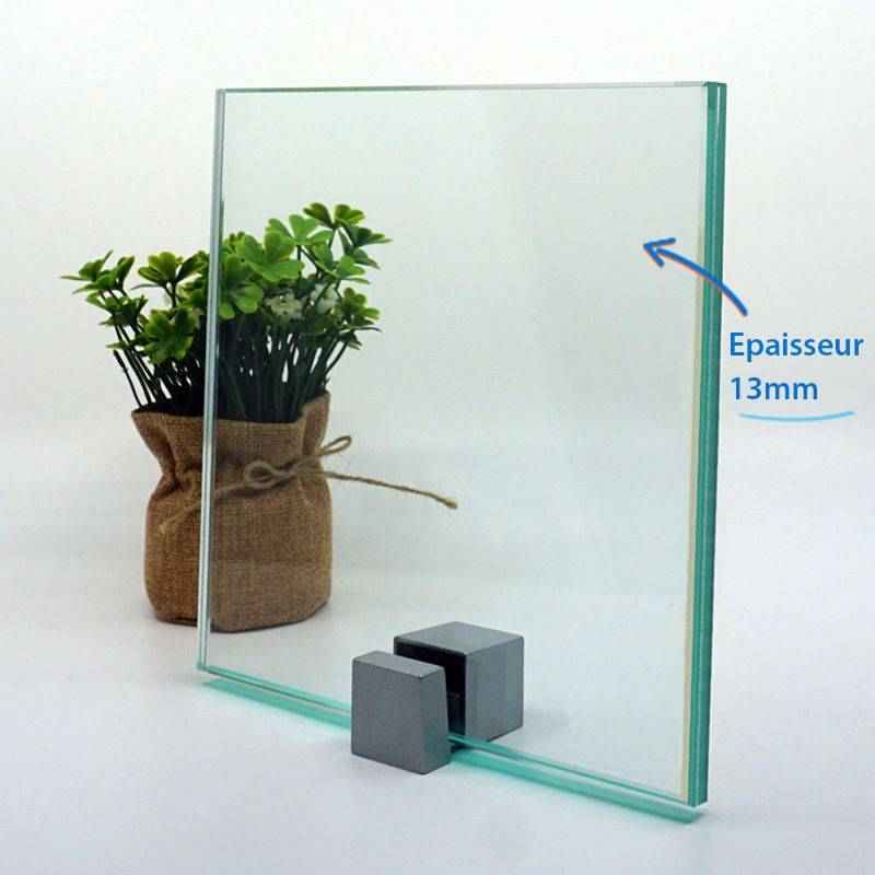 Verre Feuilleté Trempé 66.2 pour Garde-Corps